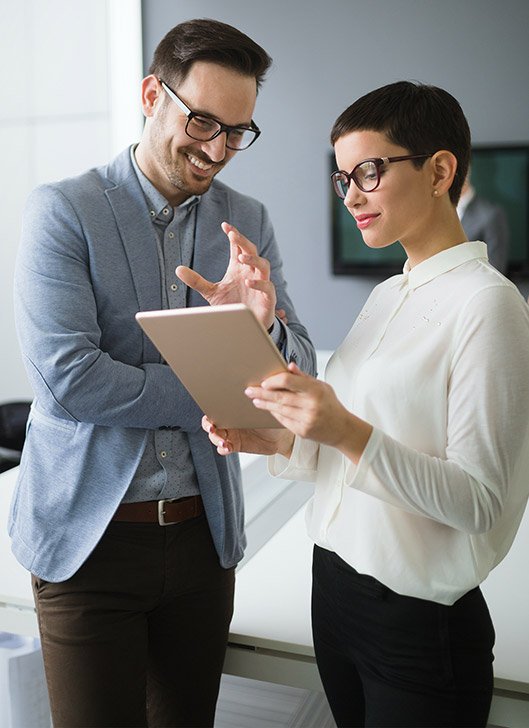 Business people collaborating